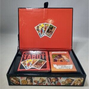The Essential Tarot Book and Card Set Hanson-Roberts Illustrated Deck + Guide